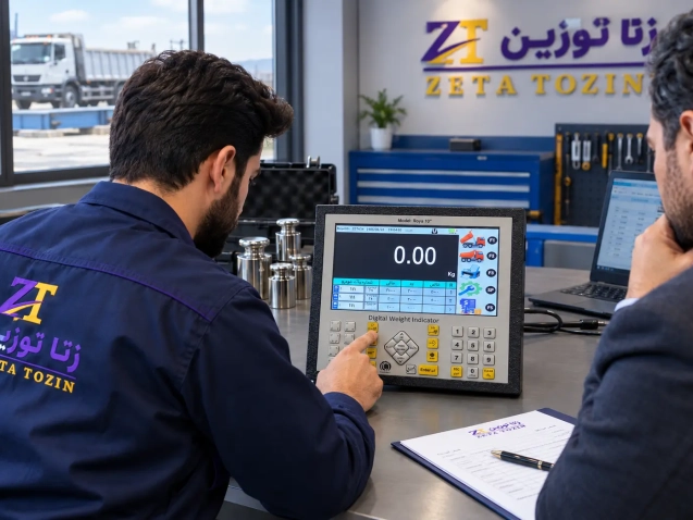 زتا توزین ZetaTozin آموزش کالیبراسیون نمایشگر باسکول؛ مراحل و نکات مهم